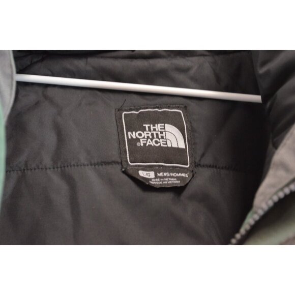 The North Face Mens Jacket Size Large Retro Outdoors Green Black Detachable Hood - Picture 10 of 16